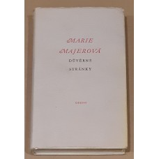 Marie Majerová - Důvěrné stránky